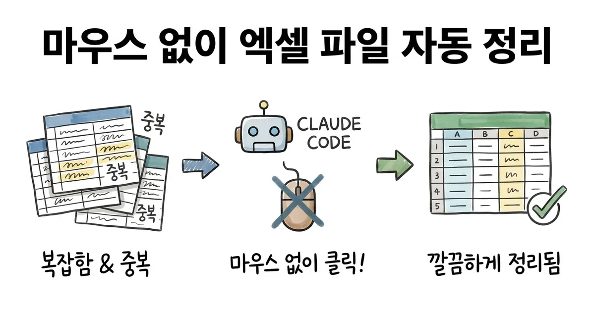 클로드 코드 첫 실습 3가지 — 파일 정리·문서 요약·엑셀 정리
