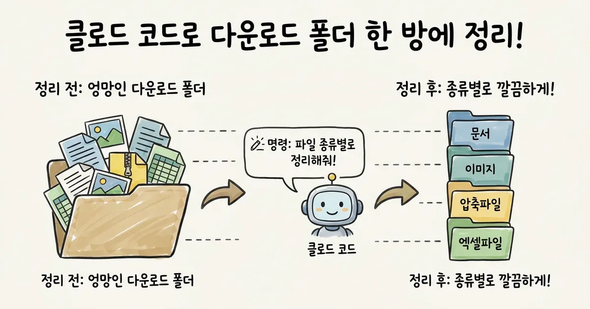 클로드 코드 왕초보 첫 실습 3가지 — 파일 정리·문서 요약·엑셀 정리 (3편)