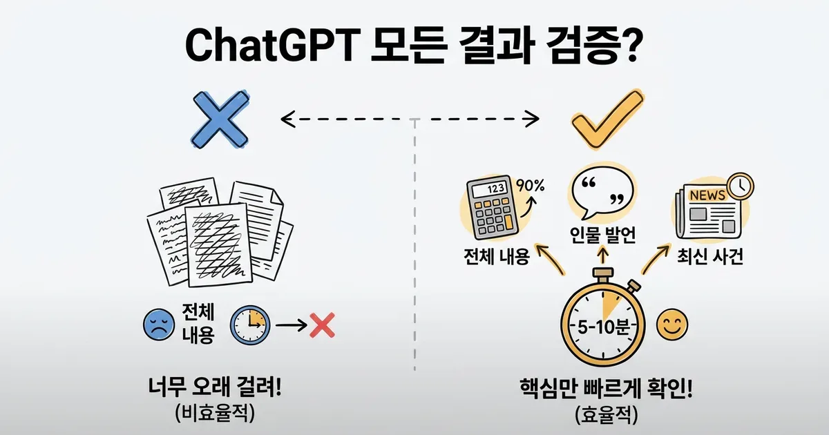 AI 결과물을 검증하고 내 것으로 바꾸는 법